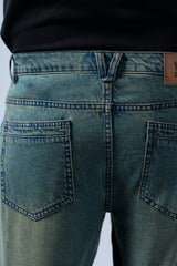 Slim Fit Denim Shorts