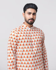 Regular Fit All-Over Printed Panjabi