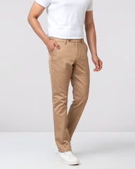 Regular Fit Solid Chinos