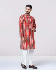 Regular Fit Printed Panjabi