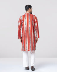 Regular Fit Printed Panjabi