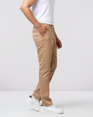 Regular Fit Solid Chinos