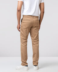 Regular Fit Solid Chinos