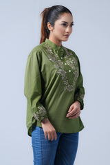 Regular Fit Georgette Fashion Top