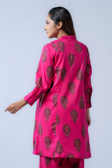 Short-Length Embroidered Smart Fit Ethnic Kurti