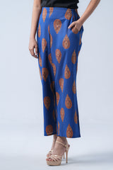 Smart Fit Reactive Printed Cotton Ethnic Pants