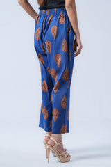 Smart Fit Reactive Printed Cotton Ethnic Pants
