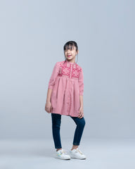 Princess Embroidered Ethnic Frock (2-4 Years)