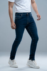 Slim Fit Navy Jeans