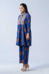 Short-Length Embroidered Smart Fit Ethnic Kurti