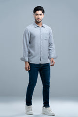 Regular Fit Textured Casual Shirt