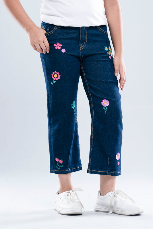 Princess Denim Bottom (2-4 Years)