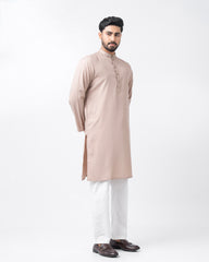 Regular Fit Embroidered Semi-Formal Panjabi