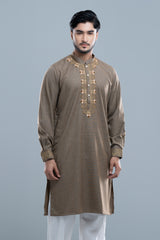 Regular Fit Embroidered Formal Panjabi