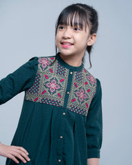 Princess Embroidered Ethnic Frock (6-8 Years)