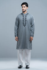 Regular Fit Embroidered Formal Panjabi