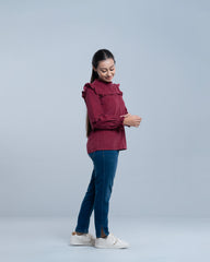 Junior Girls' Fashion Top (10-14 Years)