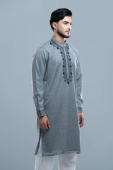 Regular Fit Embroidered Formal Panjabi