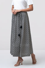 Ankle-Length Semi-Formal Ethnic Skirt