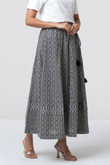 Ankle-Length Semi-Formal Ethnic Skirt