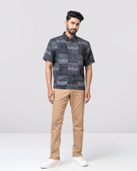 Relaxed Fit Printed Casual Shirt