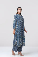 Smart Fit Embroidered Viscose Ethnic Kurta