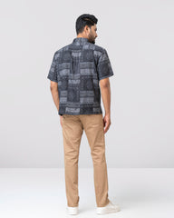 Relaxed Fit Printed Casual Shirt