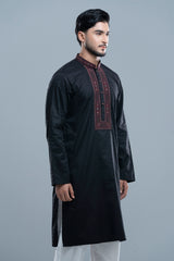 Regular Fit Embroidered Semi-Formal Panjabi