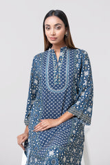 Smart Fit Embroidered Viscose Ethnic Kurta