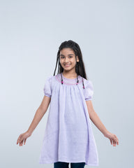 Princess Embroidered Smocked Fancy Ethnic Top (6-8 Years)