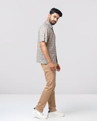 Relaxed Fit Printed Casual Shirt