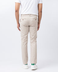 Regular Fit Solid Chinos
