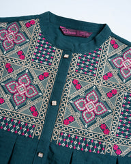 Princess Embroidered Ethnic Frock (2-4 Years)