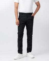 Regular Fit Solid Chinos