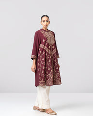 Relaxed Fit Embroidered Ethnic Kurta