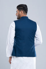 Regular Fit Embroidered Semi-Formal Waistcoat