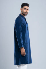 Regular Fit Semi-Formal Jacquard Panjabi