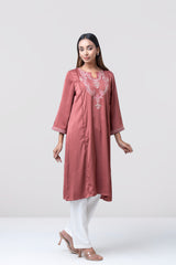 Smart Fit Embroidered Ethnic Kurta