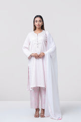 Smart Fit Dollar-Embroidered Three-Piece Ethnic Set