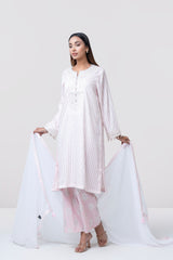 Smart Fit Dollar-Embroidered Three-Piece Ethnic Set