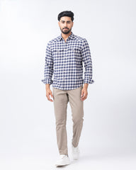 Regular Fit Check Casual Shirt