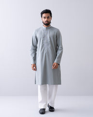 Regular Fit Embroidered Semi-Formal Panjabi