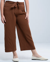 Junior Girls' Textured Wide-Leg Palazzo (10-14 Years)