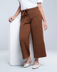 Junior Girls' Textured Wide-Leg Palazzo (10-14 Years)
