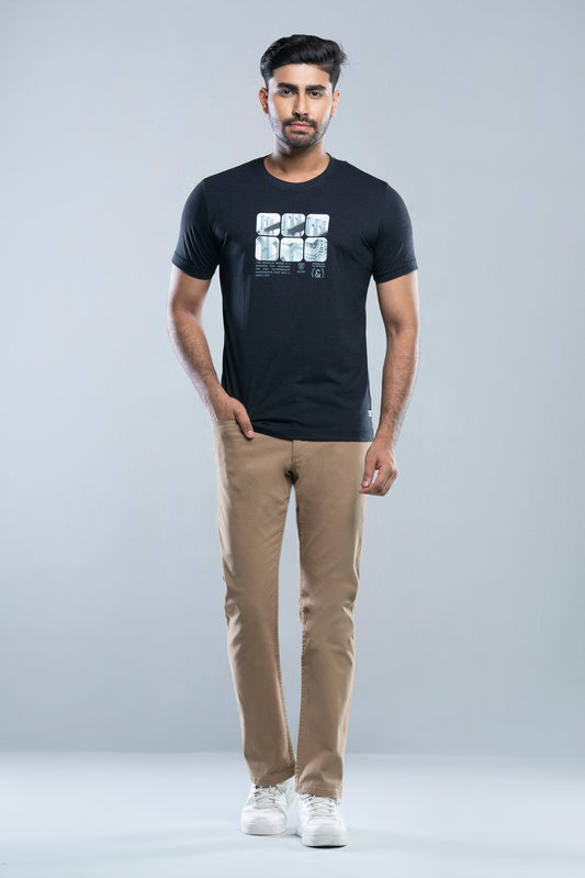 Straight Fit Fashion Trousers