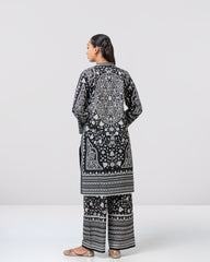 Relaxed Fit Printed Two-Piece Ethnic Set