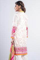 Ready-to-Wear Three Piece Lawn with Chiffon Dupatta