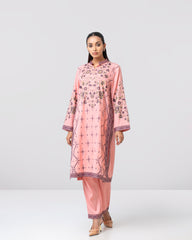 Smart Fit Embroidered Two-Piece Ethnic Set