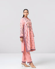 Smart Fit Embroidered Two-Piece Ethnic Set