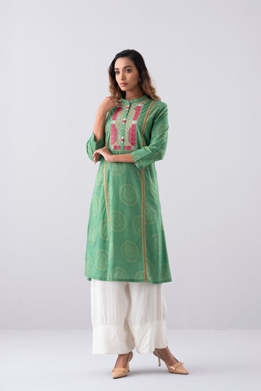Relaxed Fit Ethnic Kurta